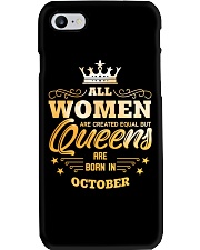 October Girl Phone Case tile