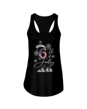 Happy July 6 Ladies Flowy Tank tile