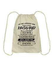 I'm The Luckiest One 5 Drawstring Bag tile