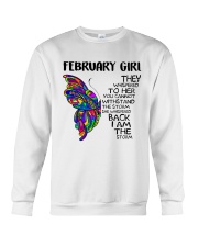 February Girl Crewneck Sweatshirt tile