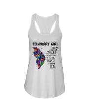 February Girl Ladies Flowy Tank tile