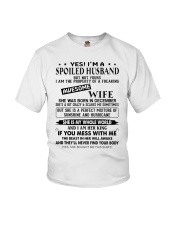 December Spoiled Husband Youth T-Shirt tile