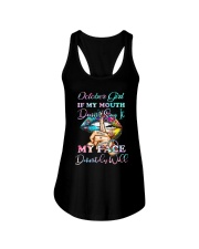 October Girl Ladies Flowy Tank tile