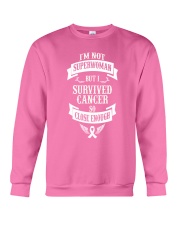 Cancer Superwoman Crewneck Sweatshirt tile
