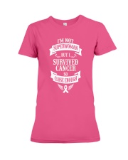 Cancer Superwoman Premium Fit Ladies Tee tile