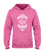 Cancer Superwoman Hooded Sweatshirt tile