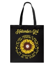 September Girl Tote Bag tile
