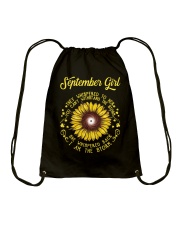 September Girl Drawstring Bag tile
