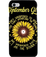 September Girl Phone Case tile