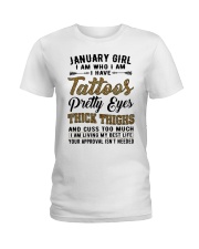 January Girl Ladies T-Shirt tile