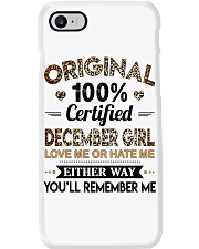 December Girl Phone Case tile