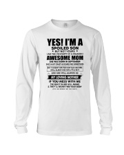 9 yes i am awesome mom Long Sleeve Tee tile