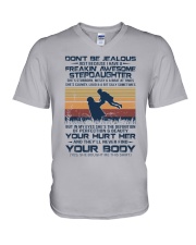 Don't Be Jealous V-Neck T-Shirt tile