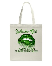 September Girl Tote Bag tile