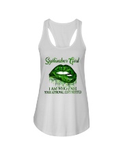 September Girl Ladies Flowy Tank tile