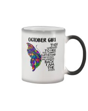 October Girl Color Changing Mug tile