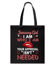 January Girl Tote Bag tile