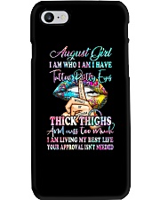 August Girl Phone Case tile