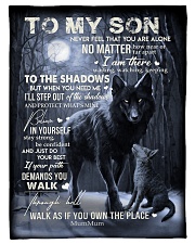 MumMum - To My Son Small Fleece Blanket - 30" x 40" front