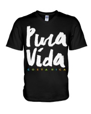 Costa Rica Pura Vida T-Shirt V-Neck T-Shirt thumbnail