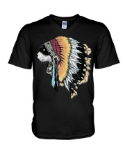 Chief Cat V-Neck T-Shirt thumbnail