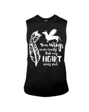 DACHSHUND YOUR WINGS WERE READY - Dachshund Lovers Sleeveless Tee thumbnail