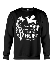 DACHSHUND YOUR WINGS WERE READY - Dachshund Lovers Crewneck Sweatshirt thumbnail