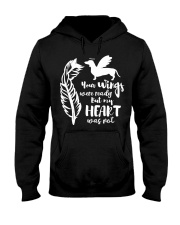 DACHSHUND YOUR WINGS WERE READY - Dachshund Lovers Hooded Sweatshirt thumbnail