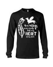 DACHSHUND YOUR WINGS WERE READY - Dachshund Lovers Long Sleeve Tee thumbnail