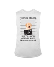 Funny Dog Lover Gift Personal Stalker Labrador T S Sleeveless Tee thumbnail