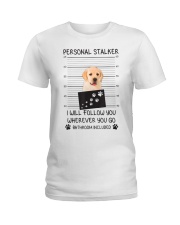 Funny Dog Lover Gift Personal Stalker Labrador T S Ladies T-Shirt thumbnail