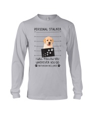 Funny Dog Lover Gift Personal Stalker Labrador T S Long Sleeve Tee thumbnail