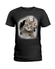 3D Cat Ladies T-Shirt thumbnail