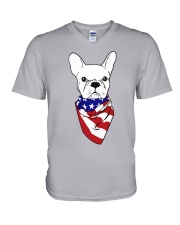 French American V-Neck T-Shirt thumbnail
