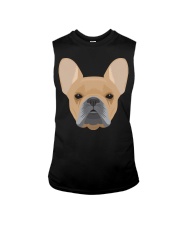 Brown French Bulldog - French Bulldog Lovers Sleeveless Tee thumbnail