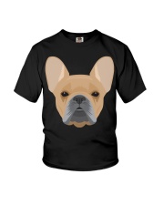 Brown French Bulldog - French Bulldog Lovers Youth T-Shirt thumbnail