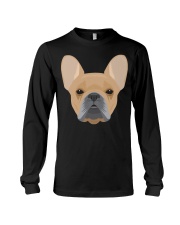 Brown French Bulldog - French Bulldog Lovers Long Sleeve Tee thumbnail