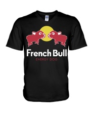 French Bulldog Energy - French Bulldog Lovers V-Neck T-Shirt thumbnail