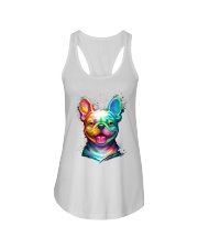 French Bulldog Cute - French Bulldog Lovers Ladies Flowy Tank thumbnail