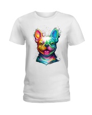 French Bulldog Cute - French Bulldog Lovers Ladies T-Shirt thumbnail