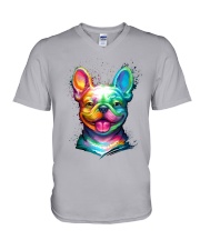 French Bulldog Cute - French Bulldog Lovers V-Neck T-Shirt thumbnail