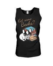 Book Lover French Bulldog Bookworm Gift Shirt Wome Unisex Tank thumbnail
