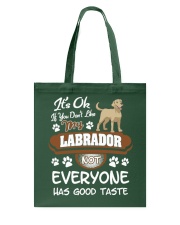 Funny Labrador Shirt - You Must Love My Labrador Tote Bag thumbnail
