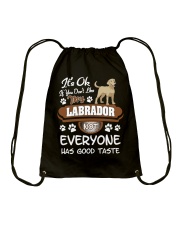 Funny Labrador Shirt - You Must Love My Labrador Drawstring Bag thumbnail