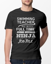 SWIMMING TEACHER Classic T-Shirt lifestyle-mens-crewneck-front-13