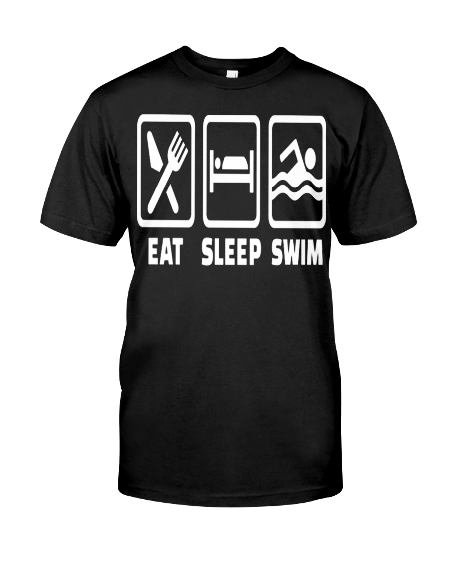 SWIMMING EAT Classic T-Shirt