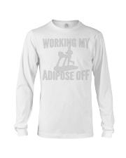 GYM WORKING MY ADIPOSE OFF Long Sleeve Tee thumbnail
