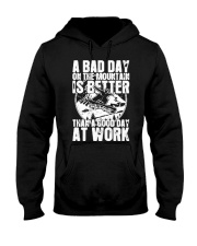 SNOWBOARD ON THE MOUNTAINS Hooded Sweatshirt thumbnail