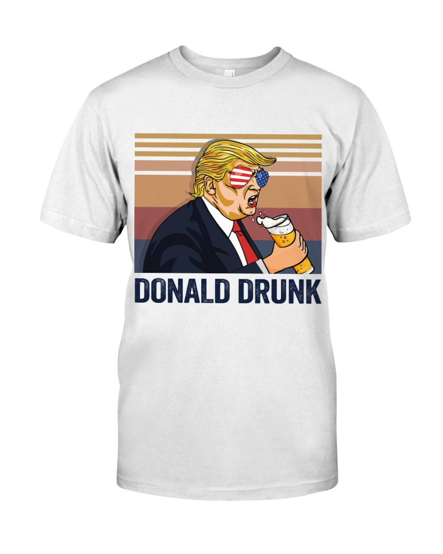 US DRINK DONALD DRUNK Classic T-Shirt