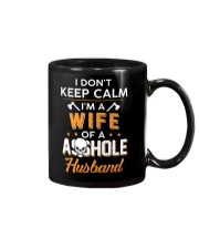 I'M A WIFE OF A ASSHOLE HUSBAND Mug tile